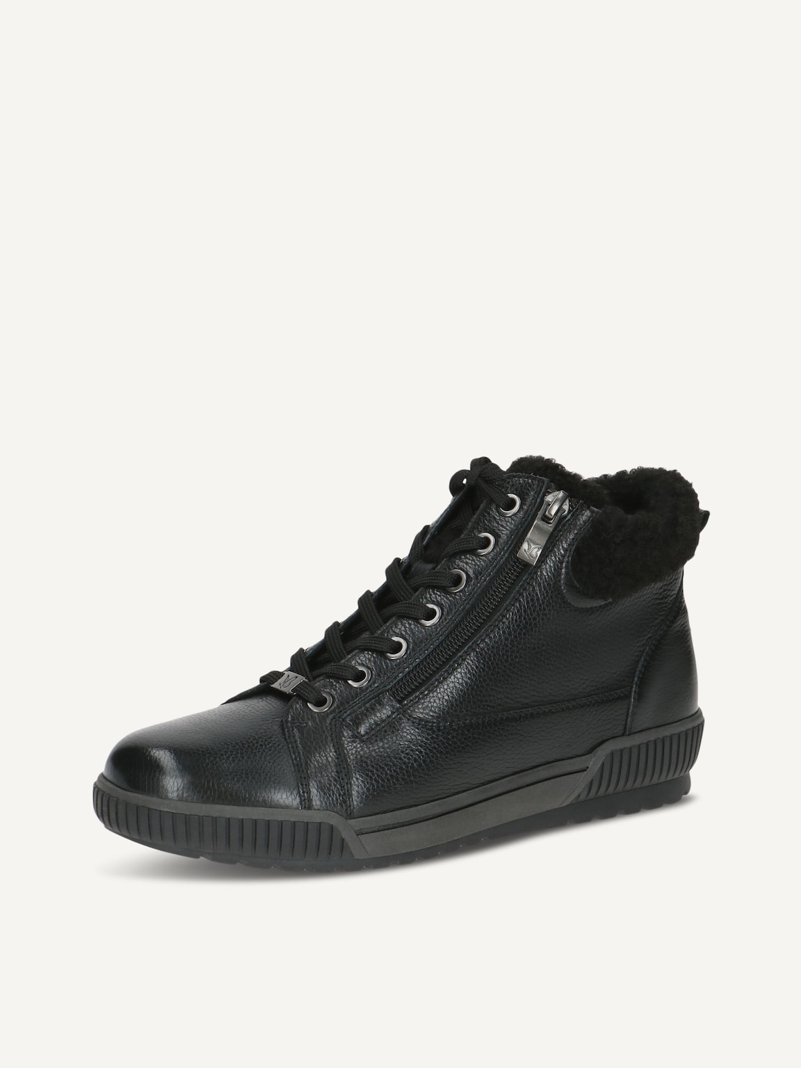 Caprice, Bootie - black warm lining BLACK NAPPA, image 1 of 5