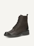 Selected, Caprice, Leather Bootie - brown DK BROWN NUBUC