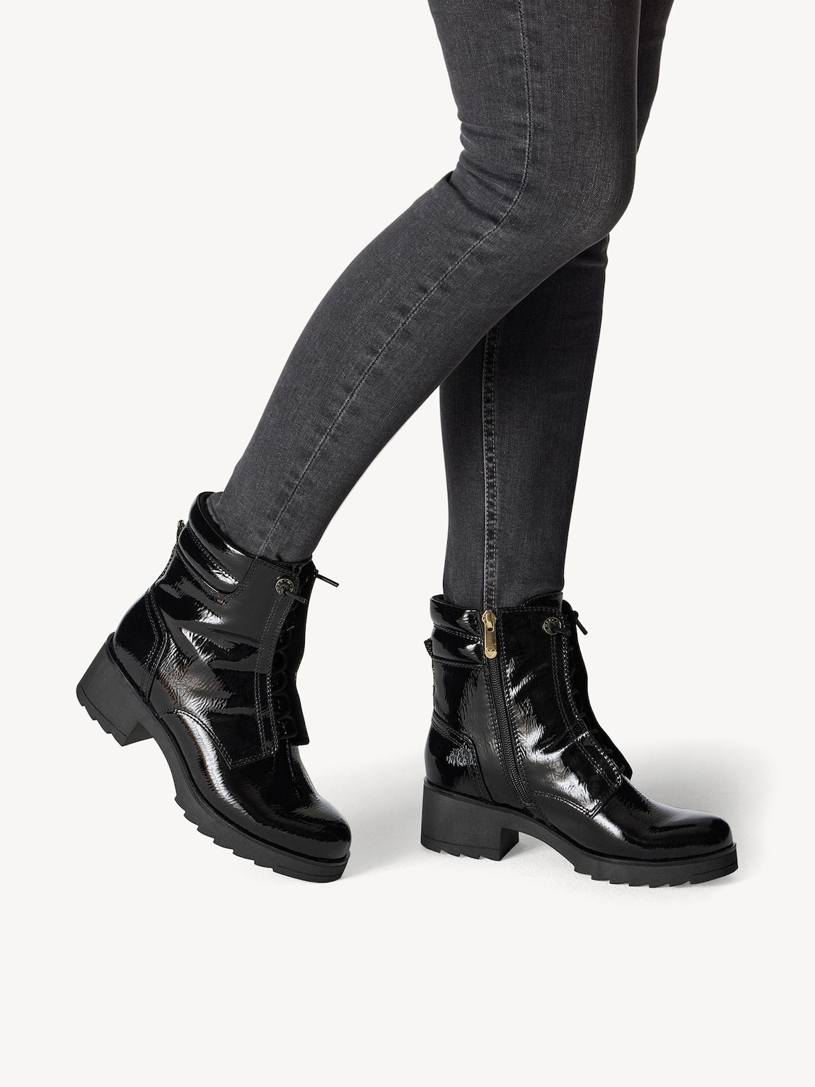 Marco Tozzi, Stivaletti - nero BLACK PATENT, immagine 2 di 7