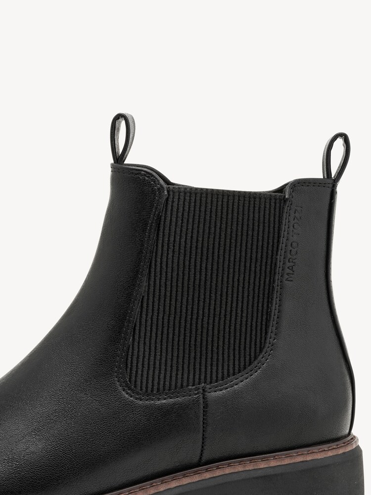 Marco Tozzi, Chelsea boot - black, BLACK, Image 5 of 6