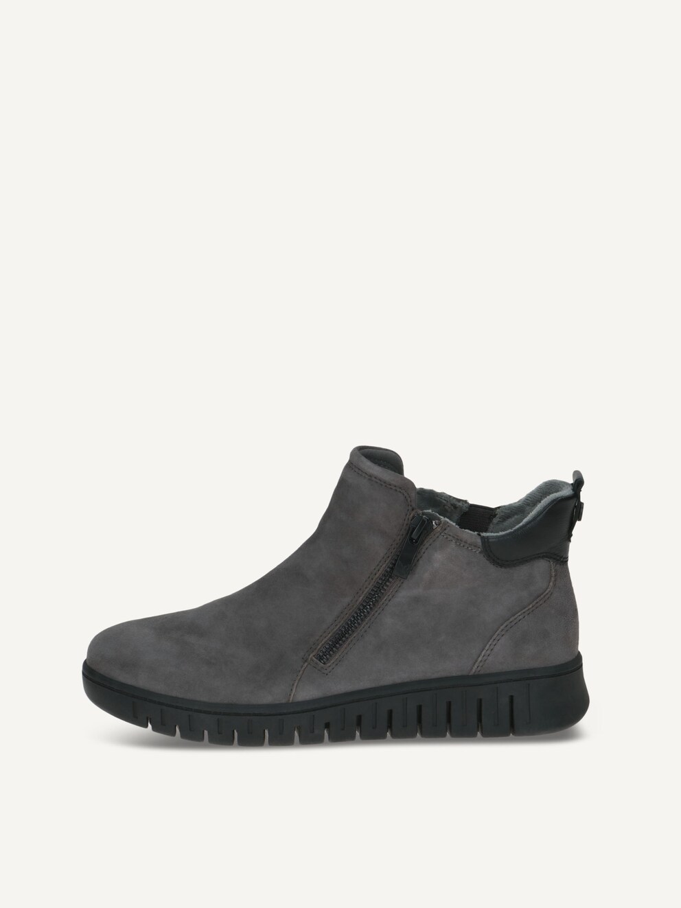 Caprice, Bottine en cuir - gris DK GREY COMB, image 1 sur 5