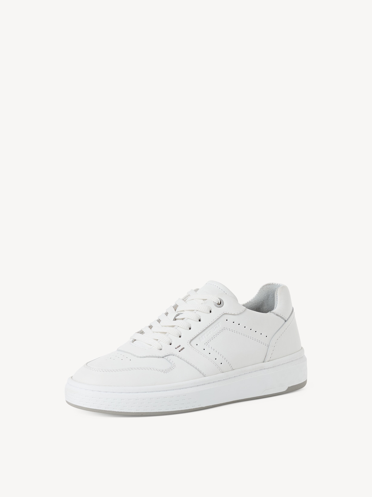 Marco Tozzi, Ledersneaker - weiß WHITE, Bild 1 von 7