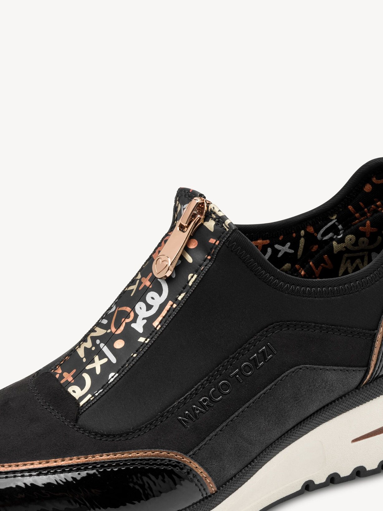 Marco Tozzi, Sneaker - schwarz BLACK/COPPER, Bild 4 von 6