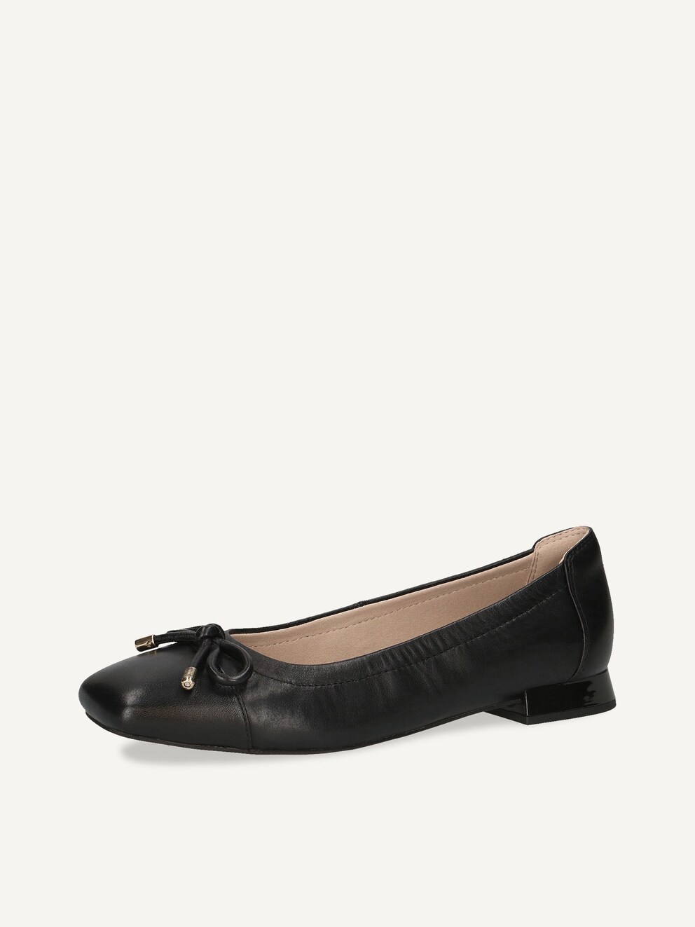 Caprice, Ballerine en cuir - noir BLACK NAPPA, image 2 sur 5