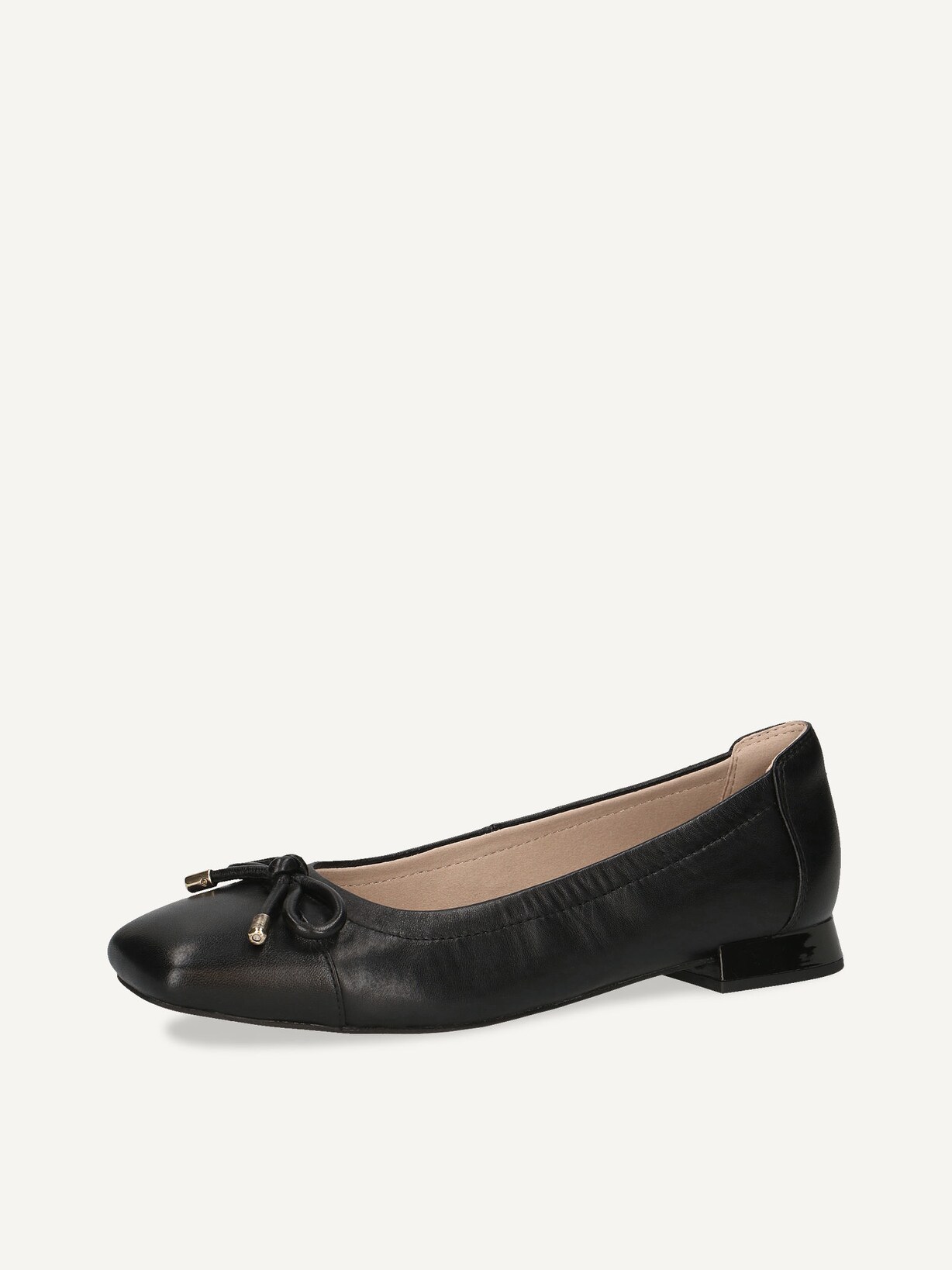 Caprice, Ballerine en cuir - noir BLACK NAPPA, image 2 sur 5