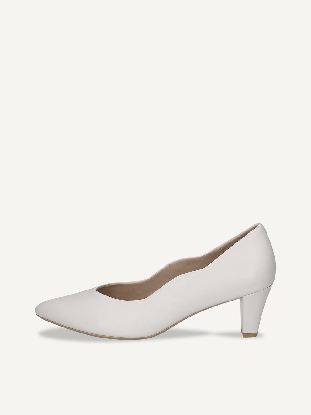 Caprice, Escarpin en cuir - blanc WHITE NAPPA, image 2 sur 10