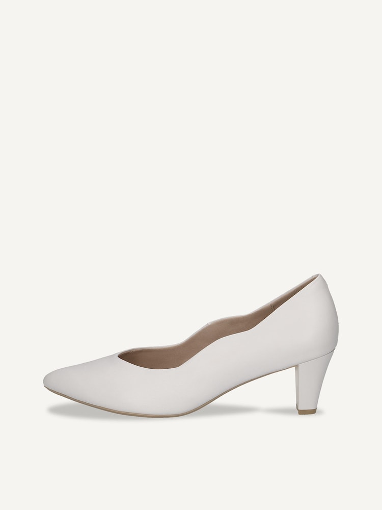 Caprice, Leather Pumps - white WHITE NAPPA, image 4 of 10