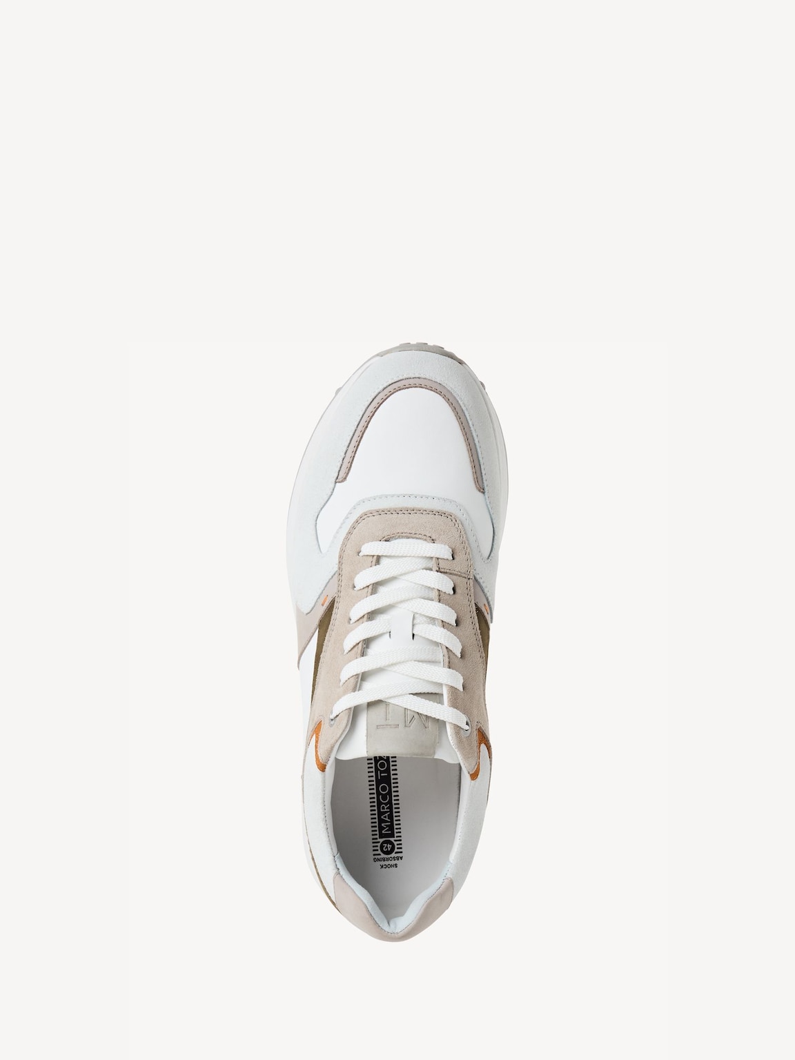 Marco Tozzi, Sneaker - bianco WHITE COMB, immagine 3 di 6