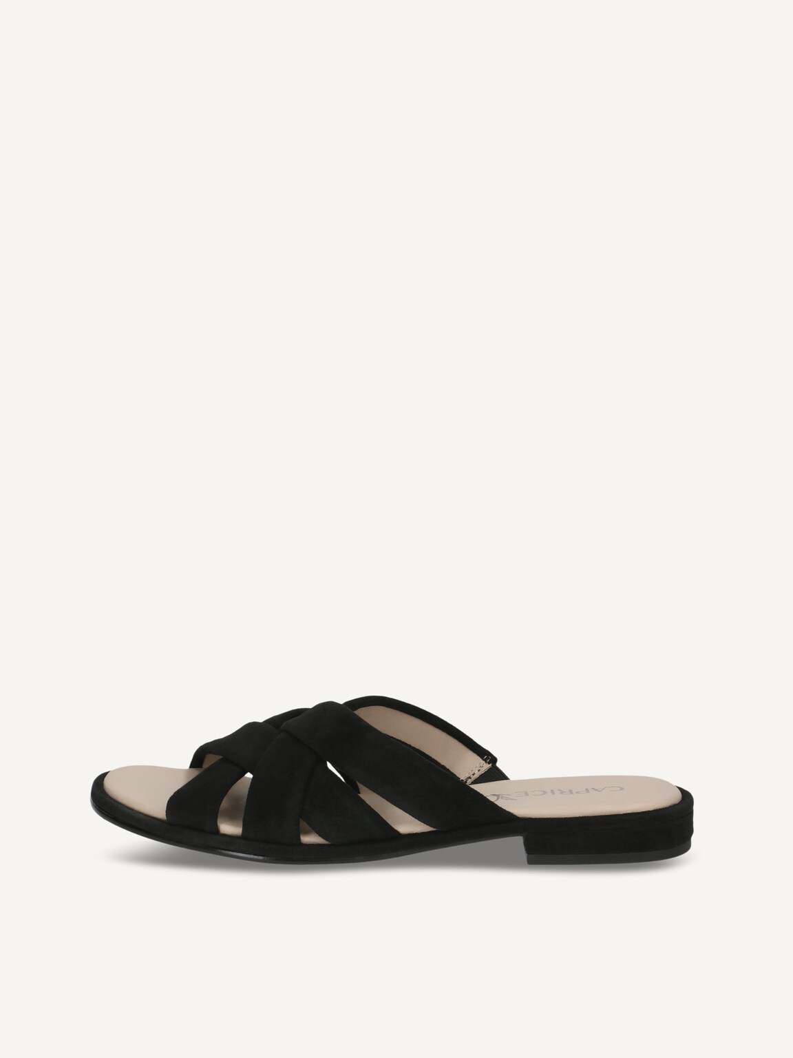 Caprice, Leather Mule - black BLACK SUEDE, image 2 of 5