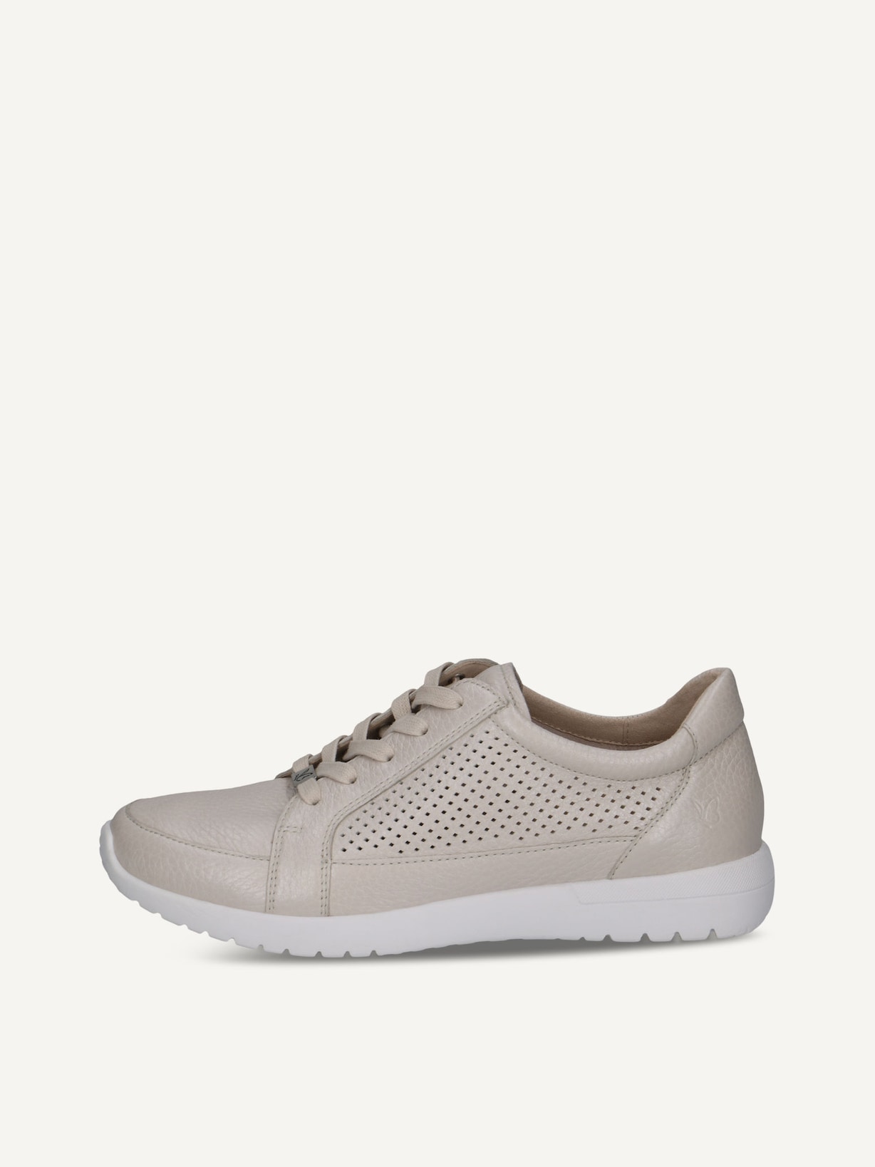Caprice, Basket en cuir - blanc PEARL PER.DEER, image 1 sur 5