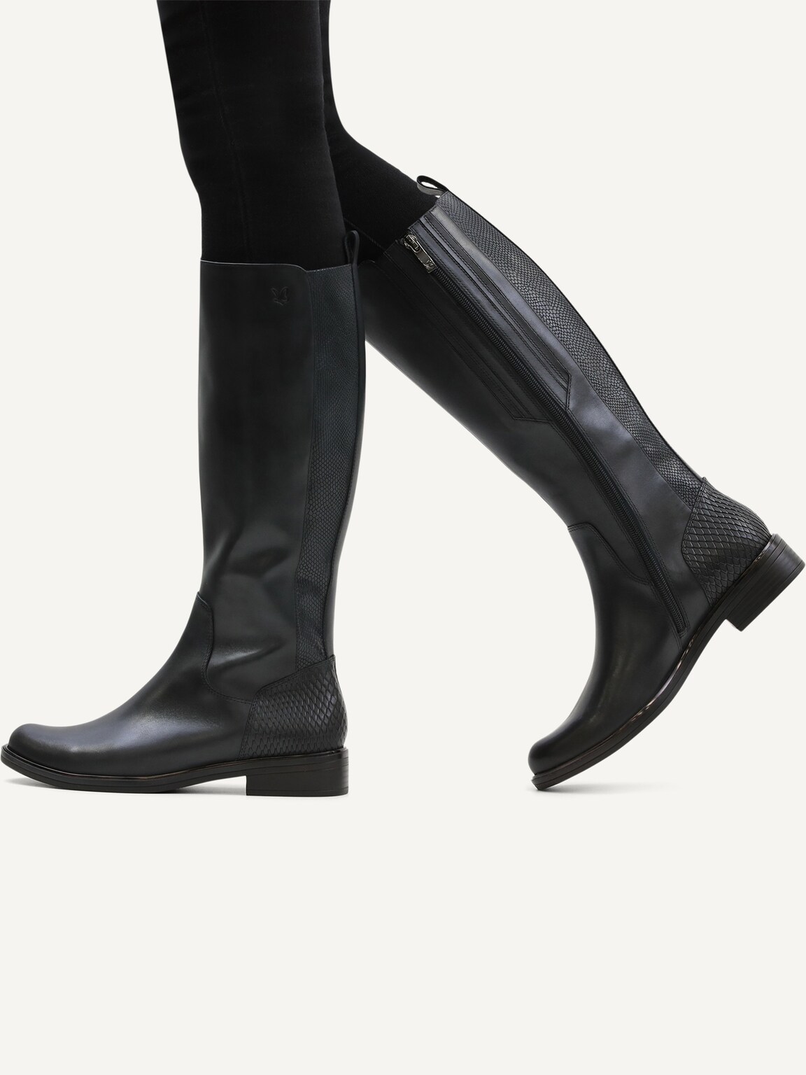 Caprice, Leather Boots - blue OCEAN COMB, image 2 of 6