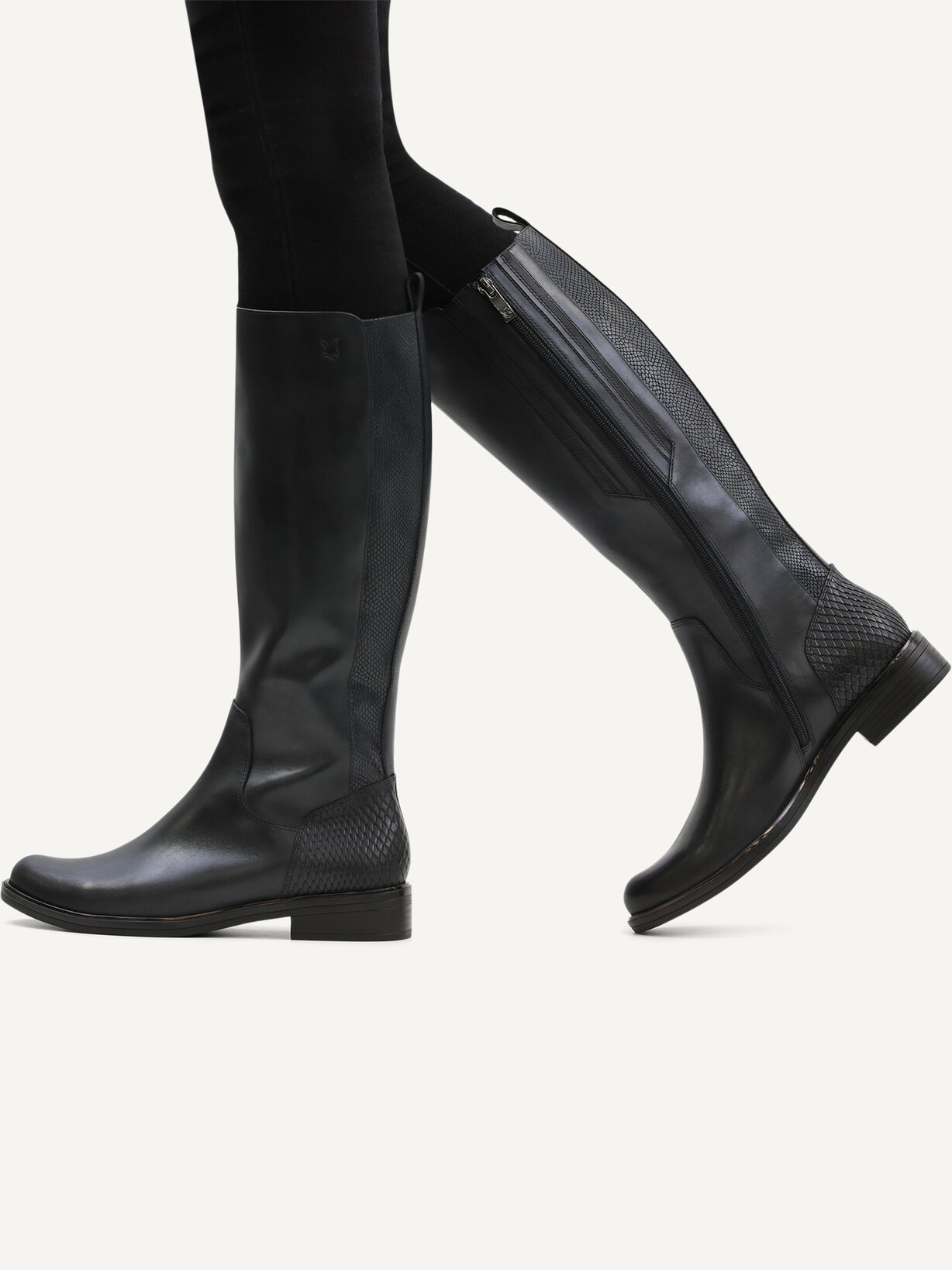 Caprice, Bottes en cuir - bleu OCEAN COMB, image 2 sur 6