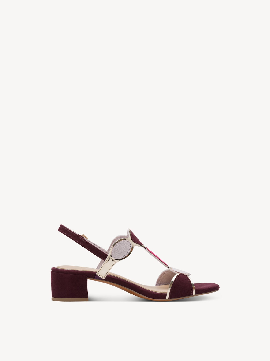 Marco Tozzi, Sandalo - rosso MULBERRY COMB, immagine 8 di 8