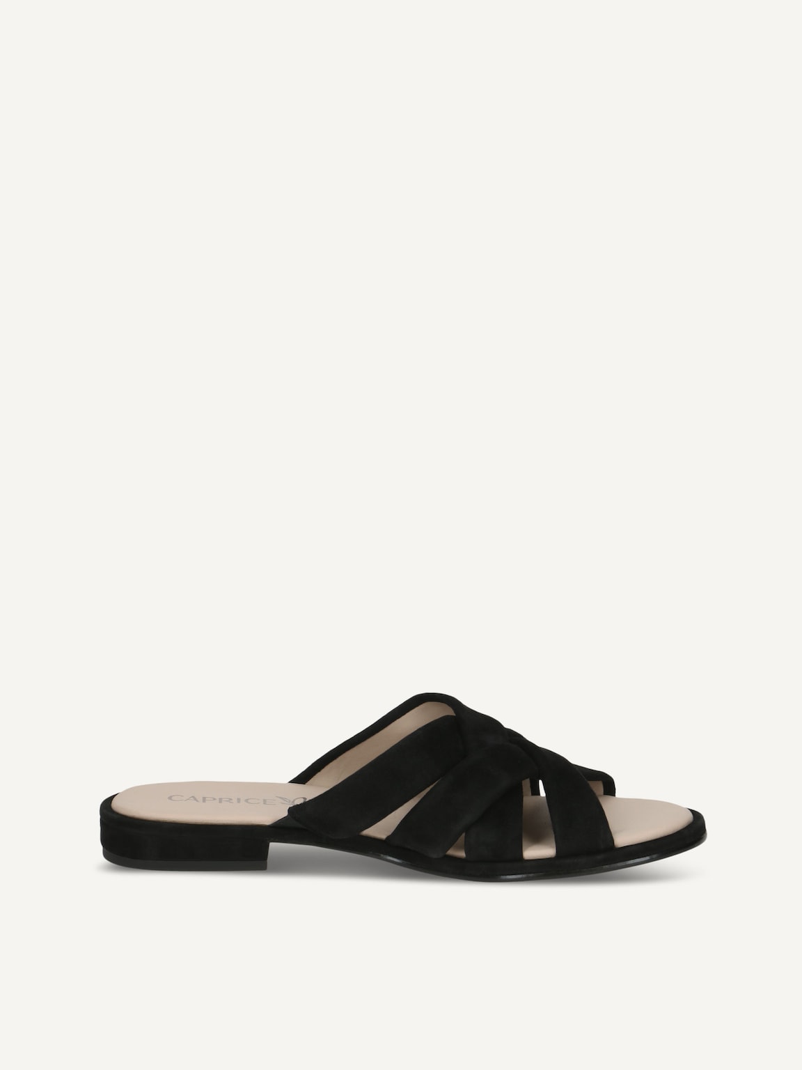 Caprice, Leather Mule - black BLACK SUEDE, image 3 of 5