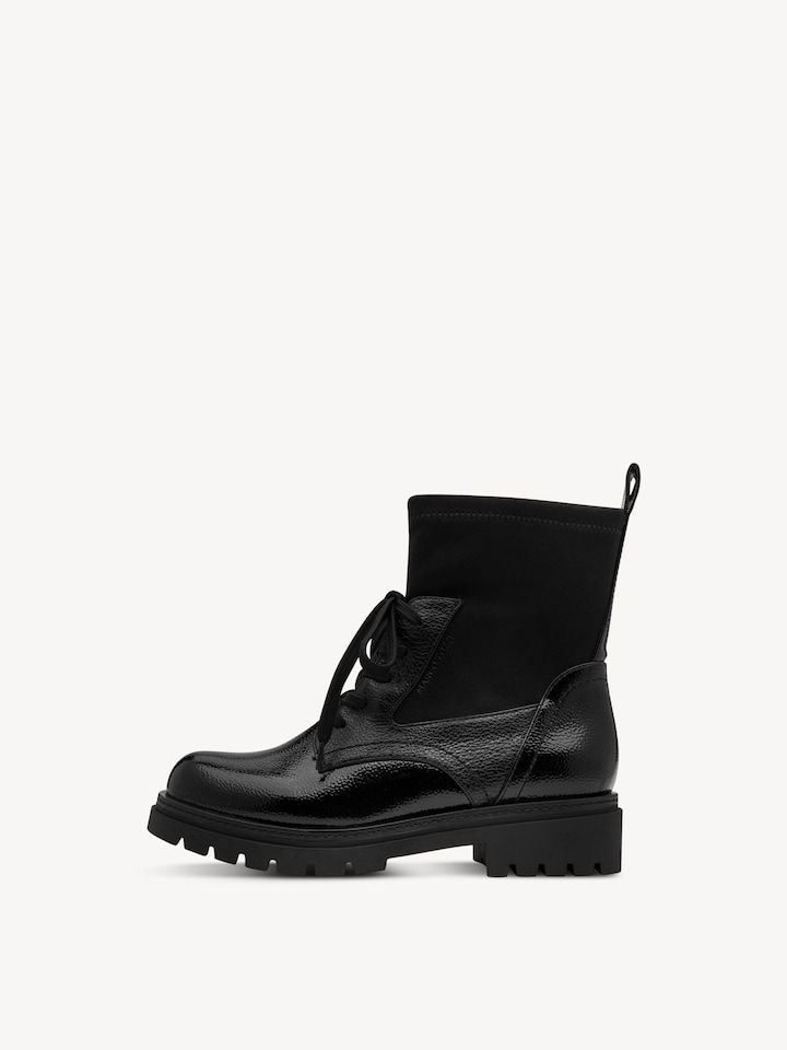 Marco Tozzi, Stiefelette - schwarz BLACK PAT.COMB