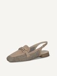 Not selected, Caprice, Ballerina - brown BARK COMB