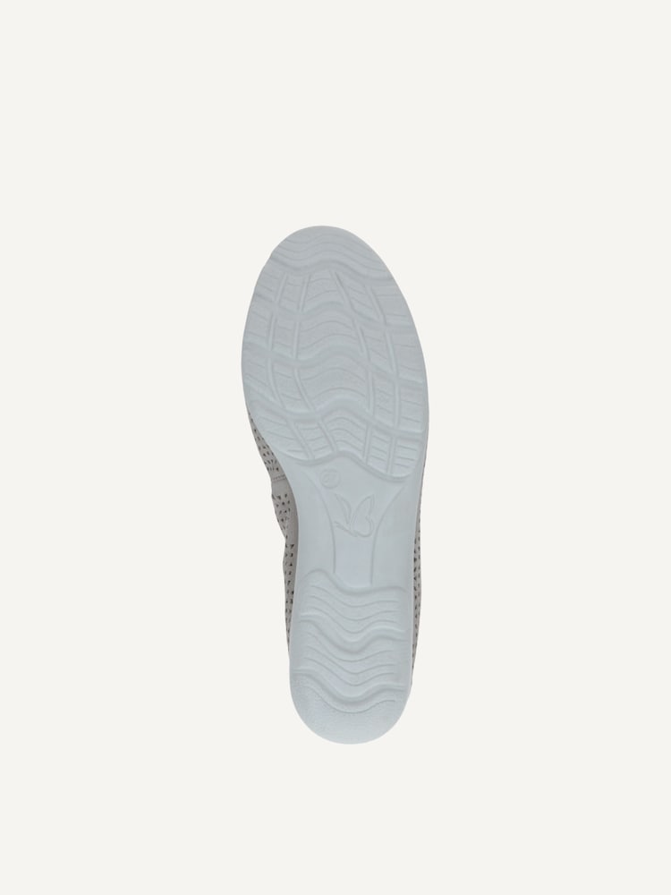 Caprice, Ballerine en cuir - gris LT GREY SPARKL, image 5 sur 5