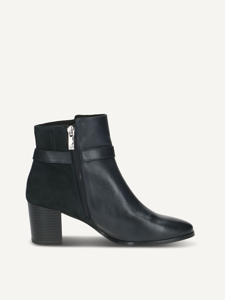Caprice, Bottine en cuir - bleu OCEAN COMB, image 3 sur 5