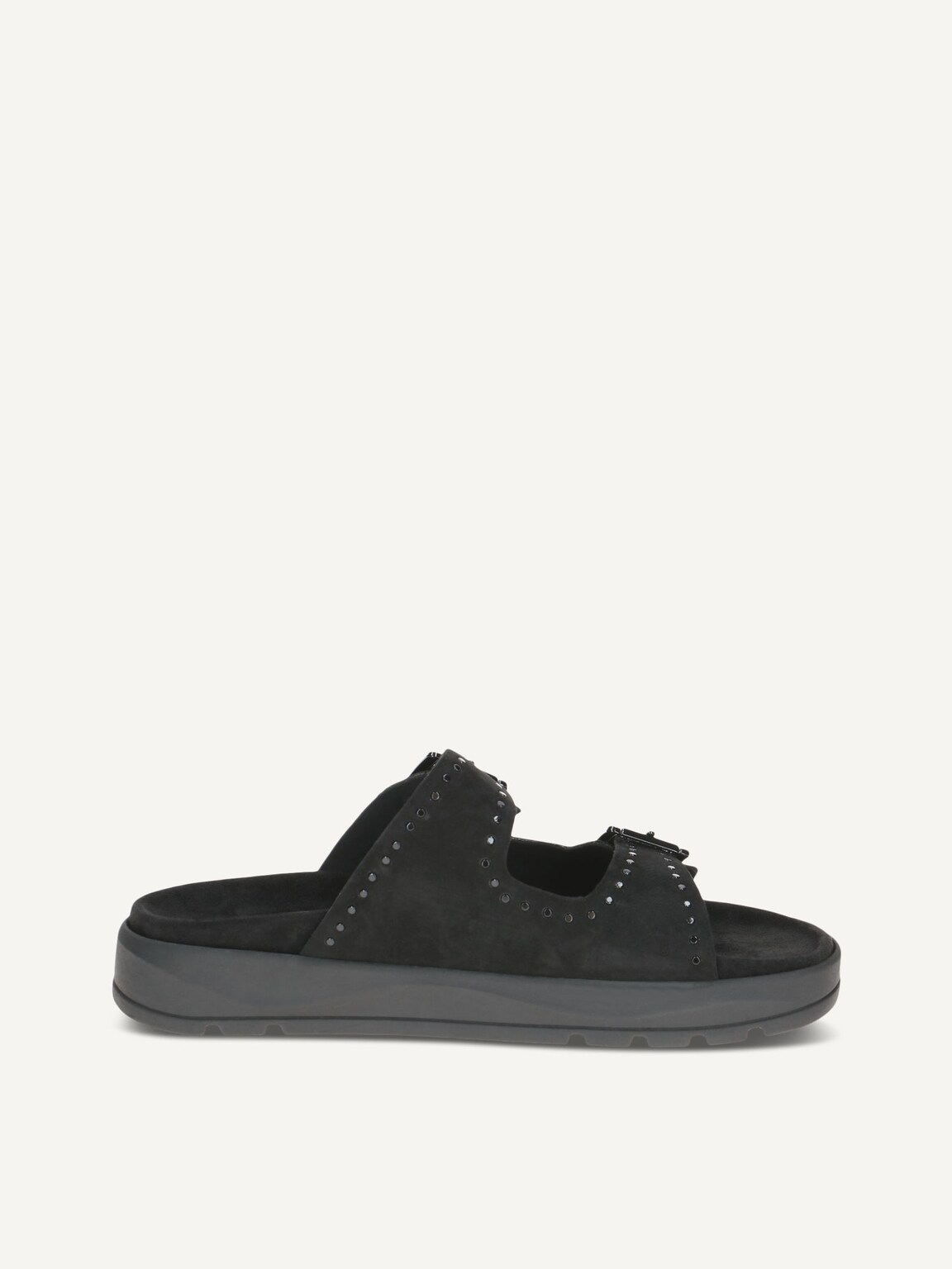 Caprice, Leather Mule - black BLACK SUEDE, image 3 of 5