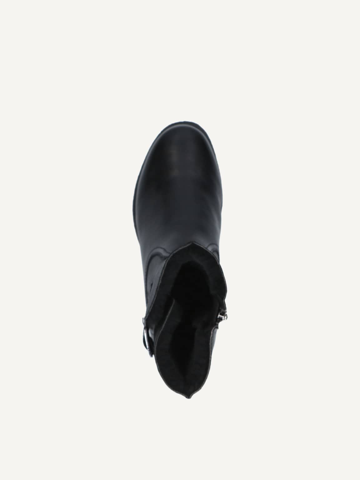 Caprice, Leather Bootie - black warm lining BLACK NAPPA, image 5 of 5
