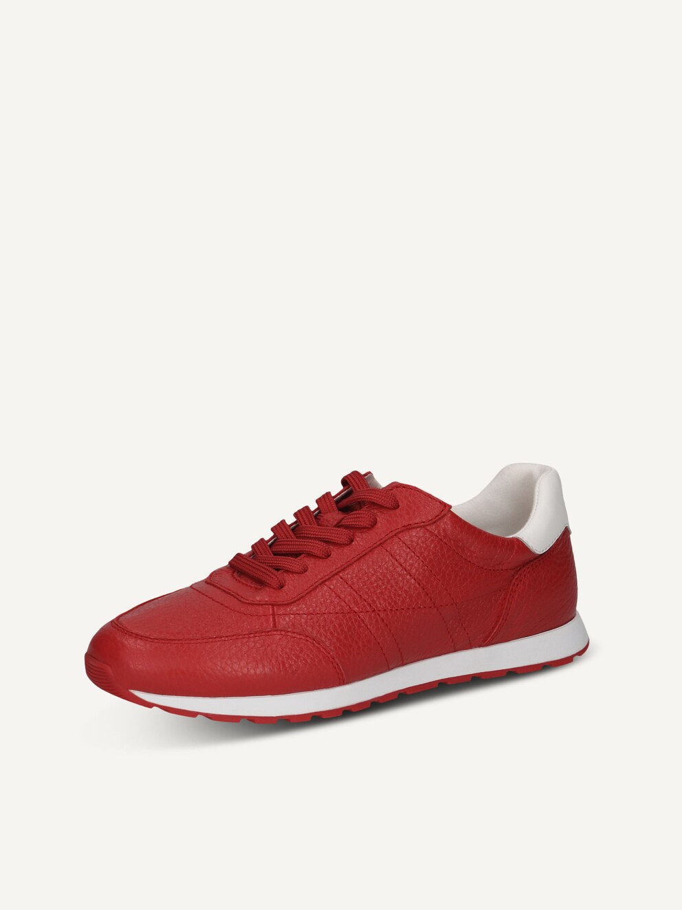 Caprice, Leather Sneaker - red RED COMB, image 1 of 6