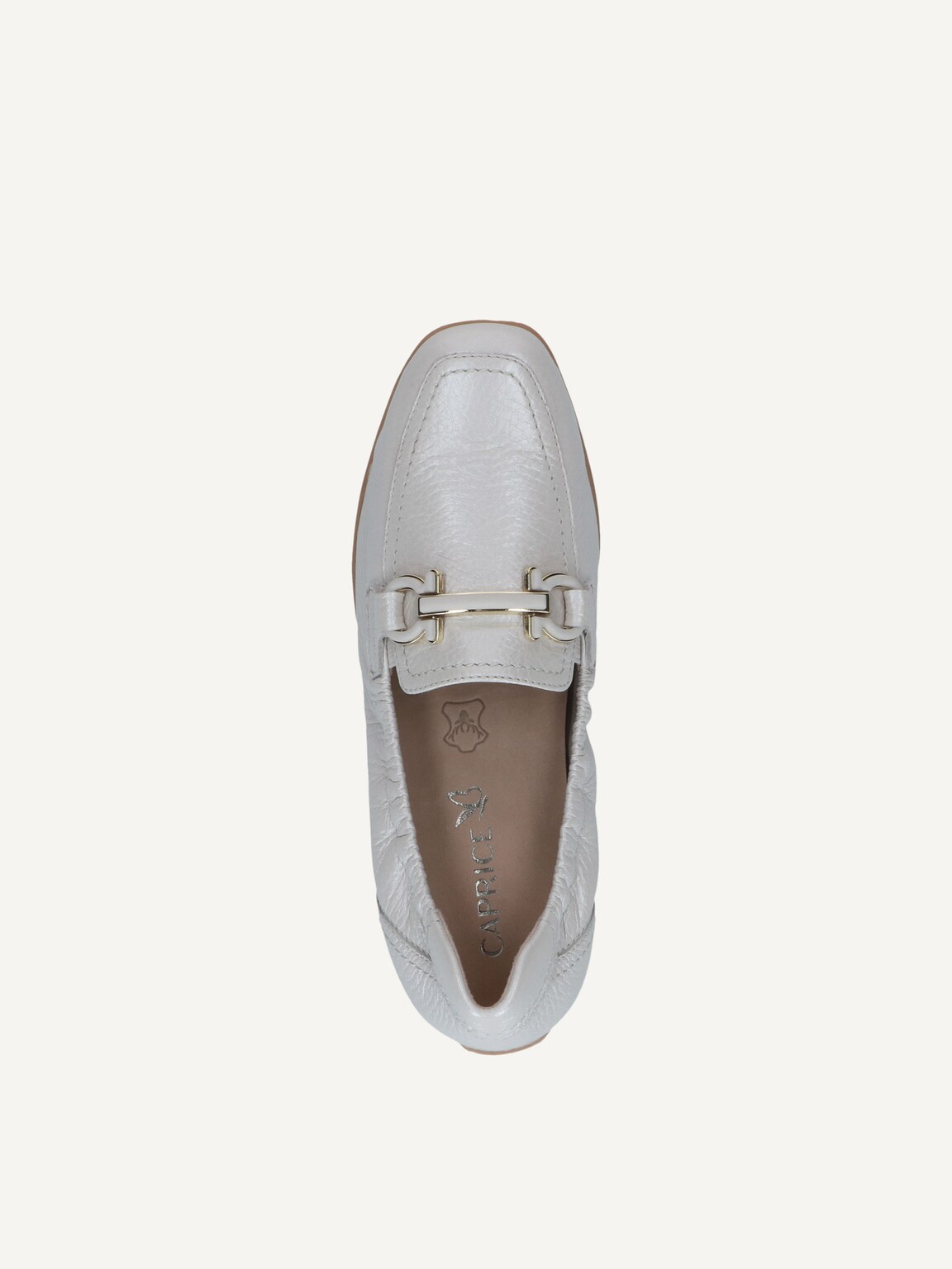 Caprice, Leather Slipper - white PEARL PER.DEER, image 5 of 5