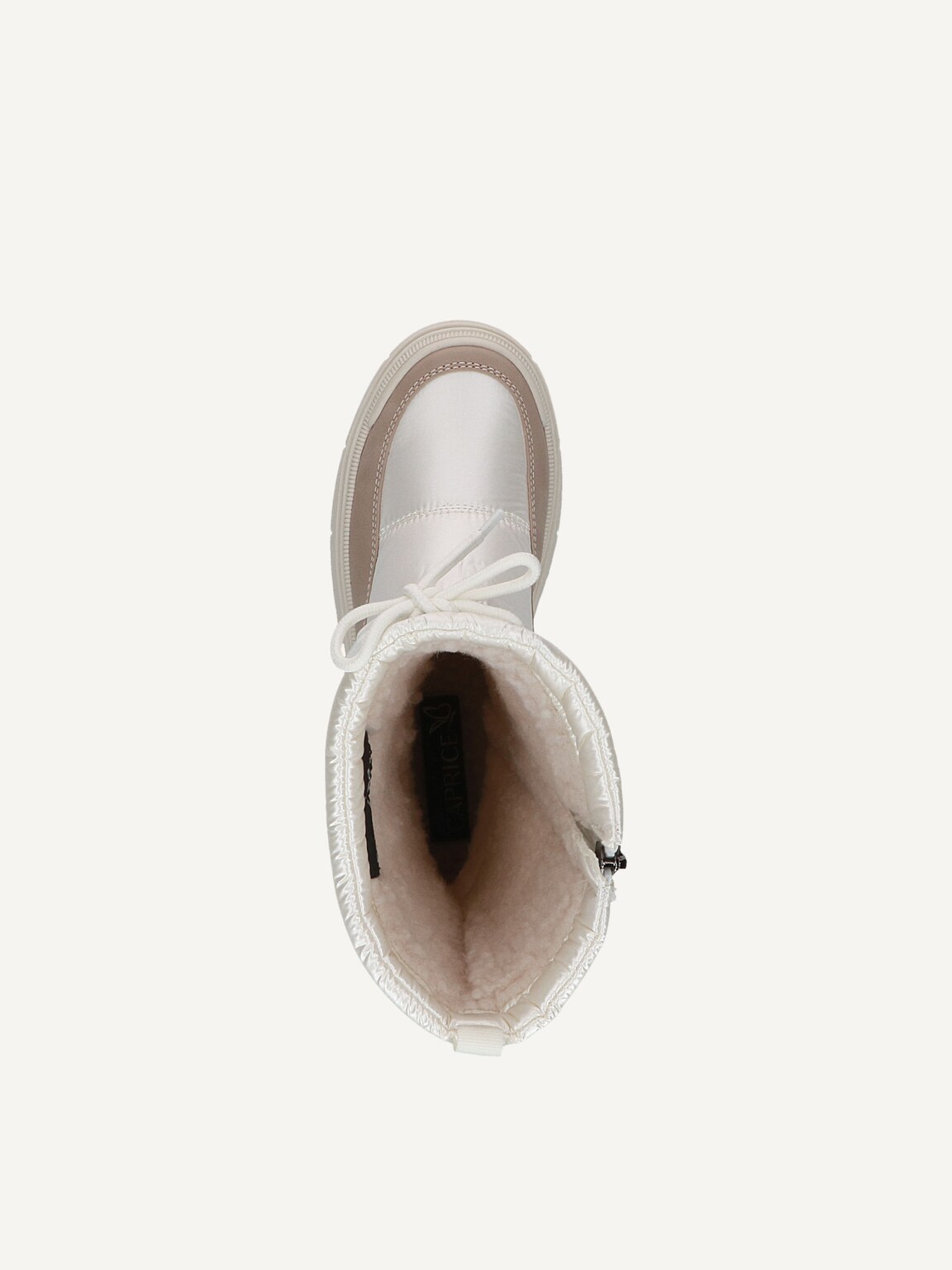 Caprice, Bootie - white warm lining PEARL COMB, image 5 of 5