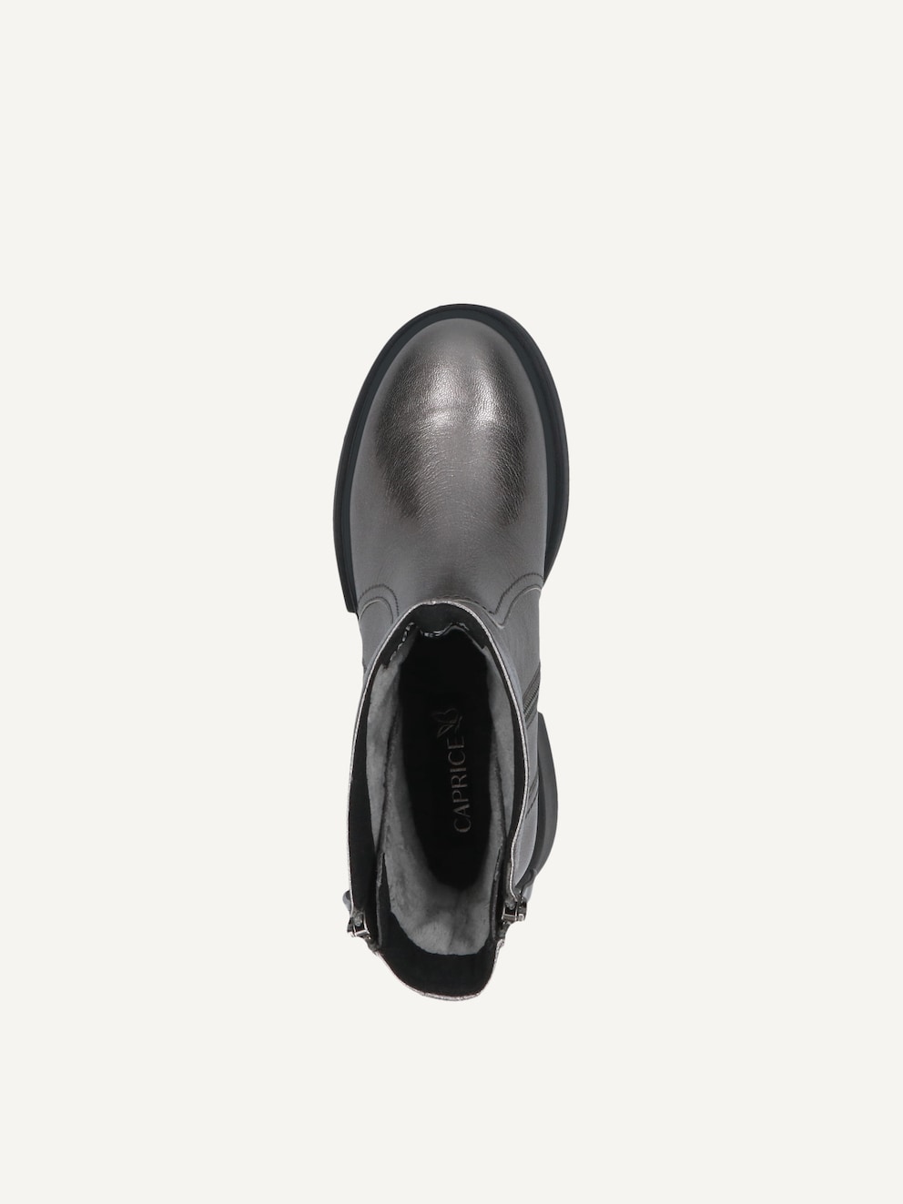 Caprice, Bottine en cuir - métallique STONE METALLIC, image 4 sur 5