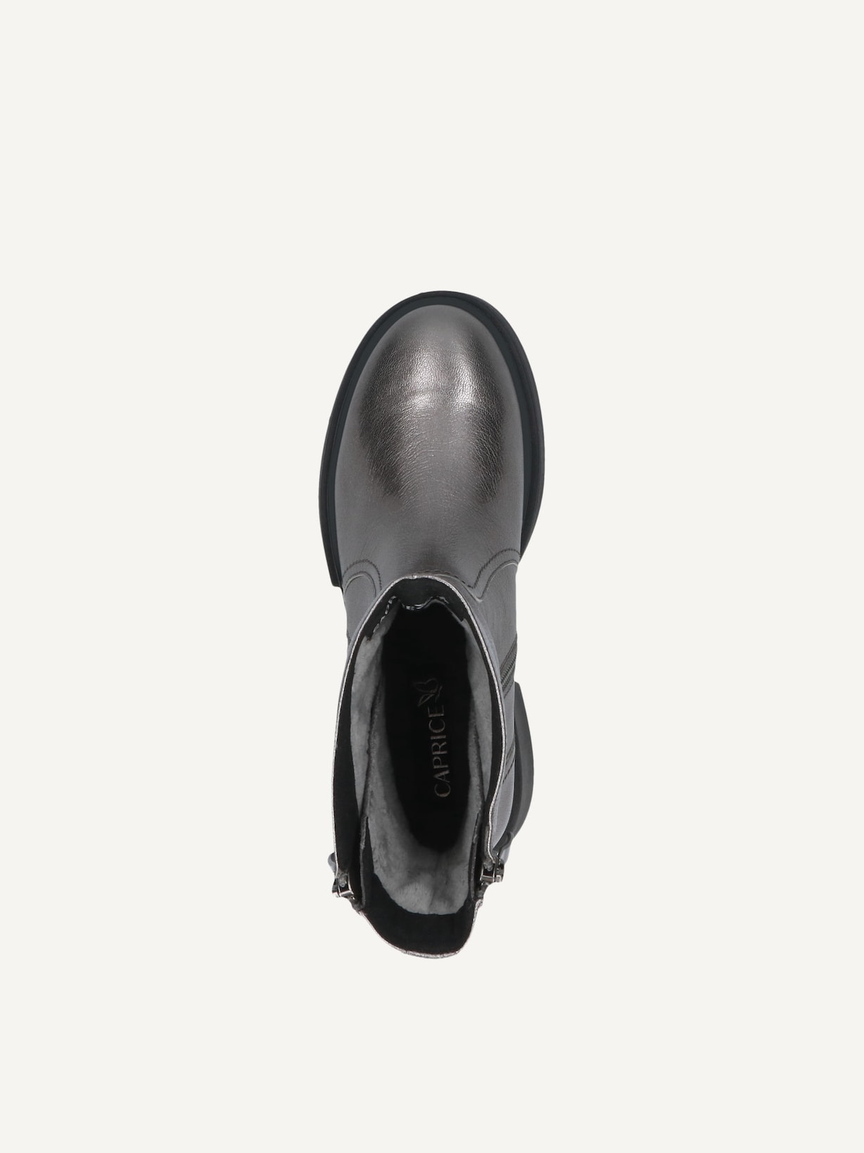 Caprice, Bottine en cuir - métallique STONE METALLIC, image 4 sur 5