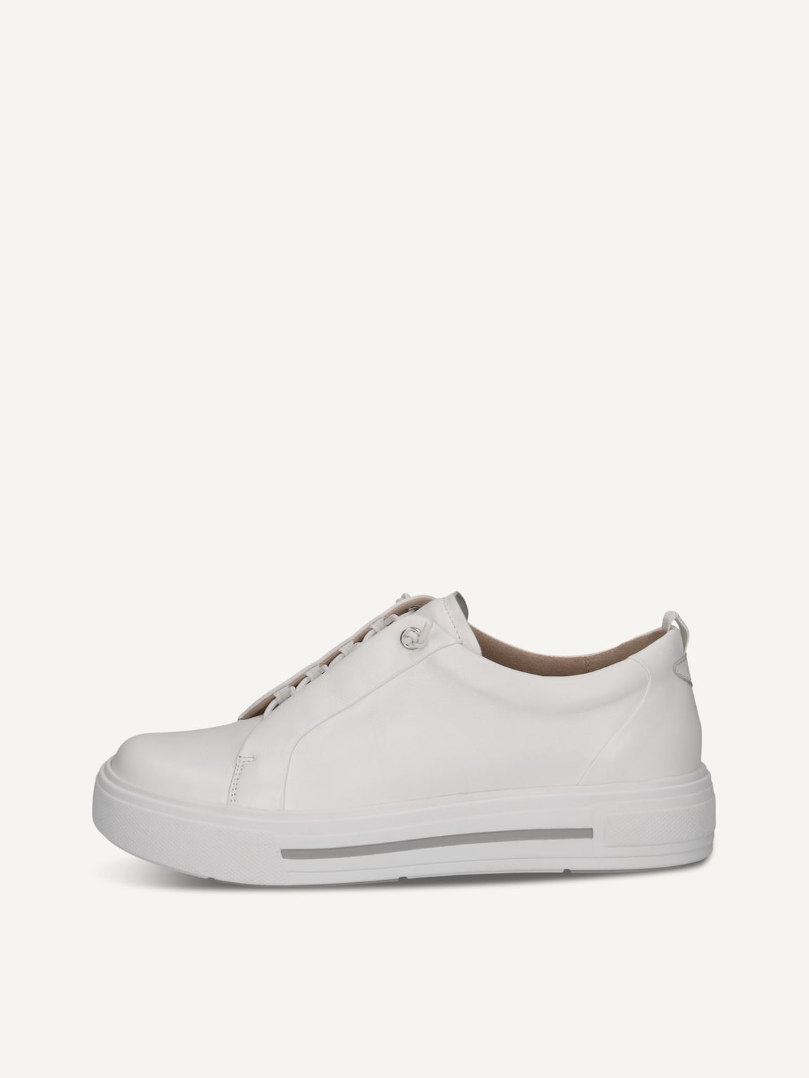 Caprice, Leather Sneaker - white WHITE NAPPA, image 2 of 5
