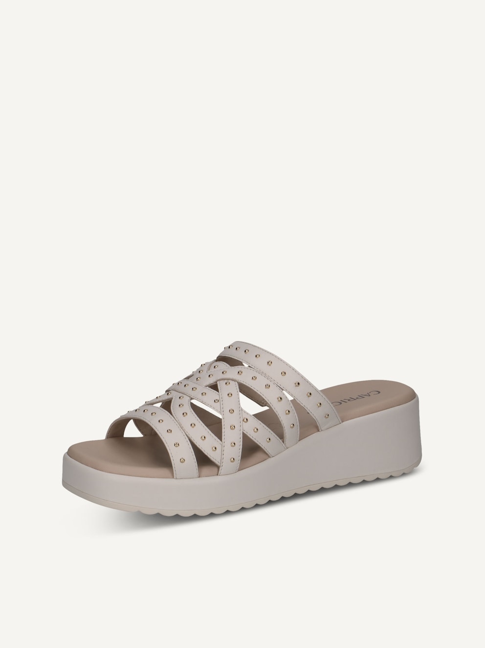 Caprice, Leather Mule - white OFFWHITE NAPPA, image 1 of 6