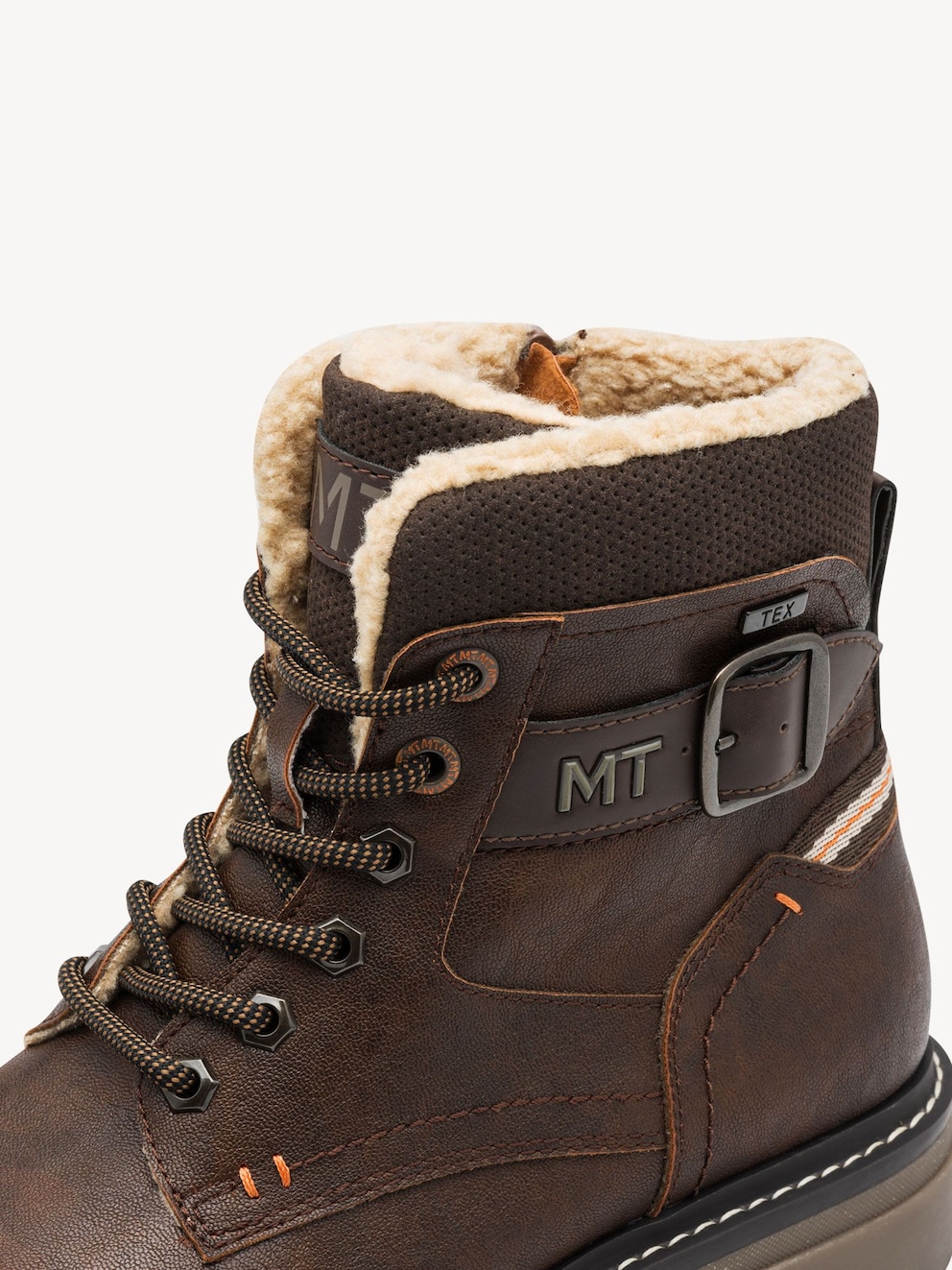 Marco Tozzi, Enkellaarsje - bruin warme voering COGNAC COMB, afbeelding 4 van 6