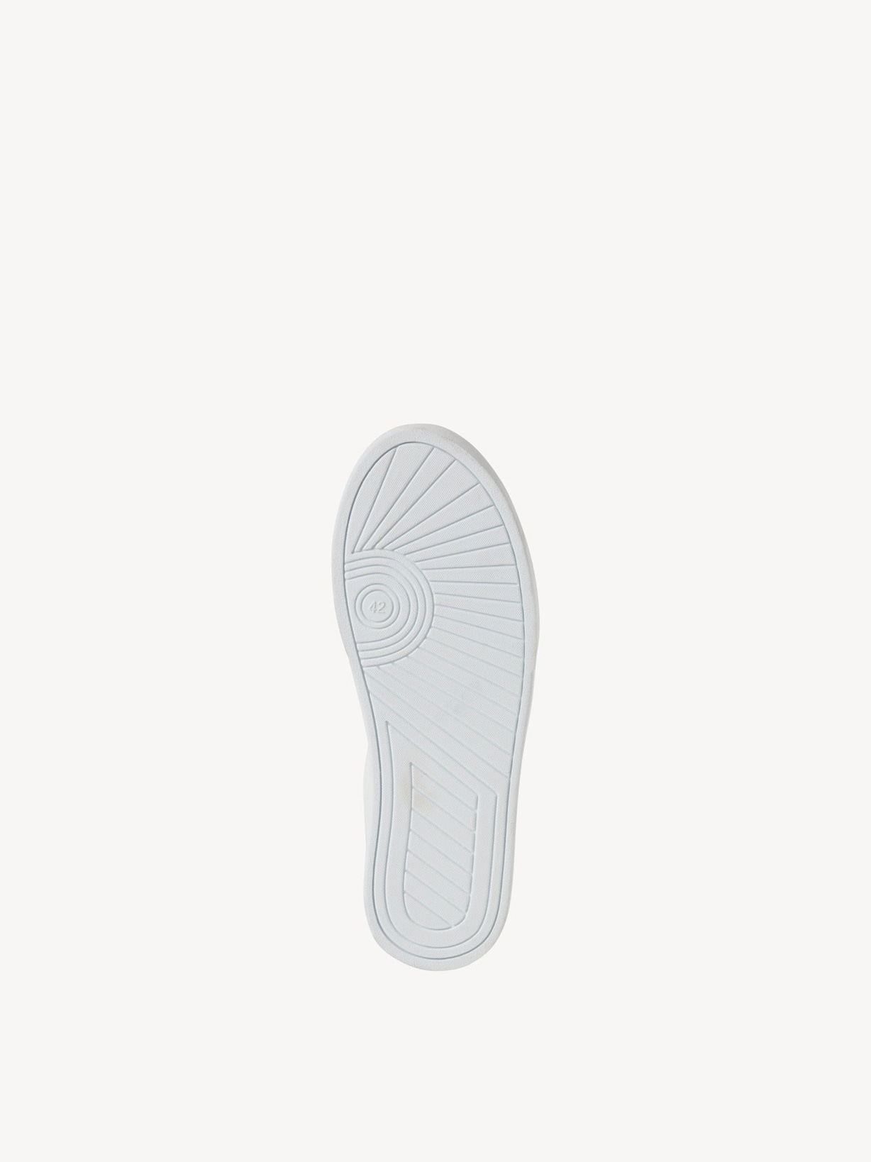 Marco Tozzi, Leren Sneaker - wit WHITE/BLACK, afbeelding 4 van 7