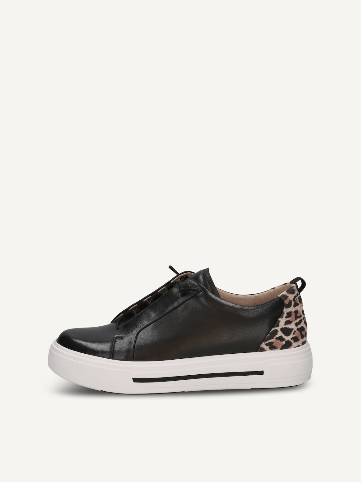 Caprice, Leather Sneaker - black BLACK COMB, image 2 of 5