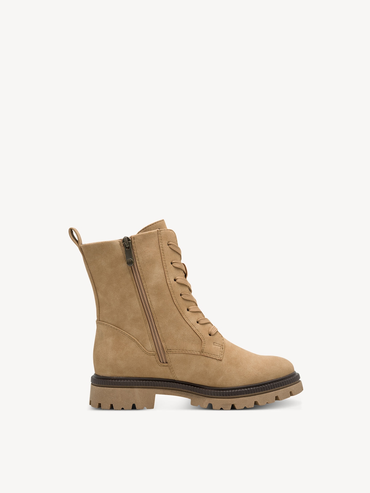 Marco Tozzi, Kotníčková obuv - béžová BEIGE, obrázek 6 z 6