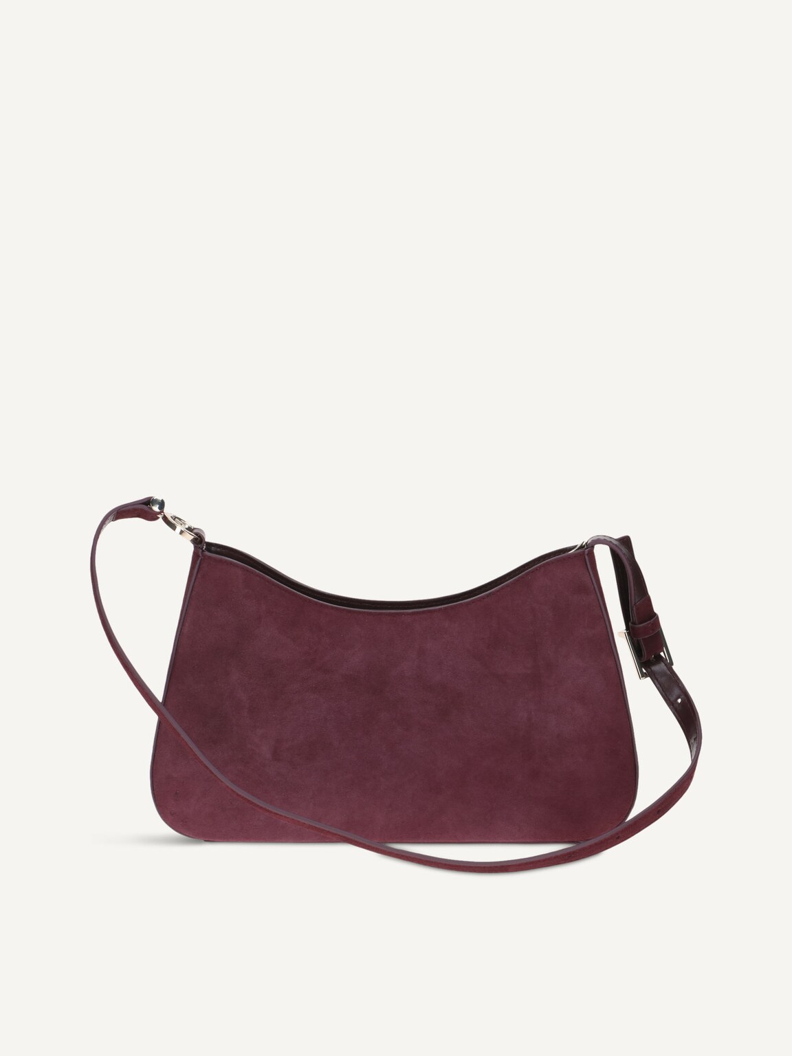Caprice, Handbag - red BORDEAUX SUEDE, image 4 of 5