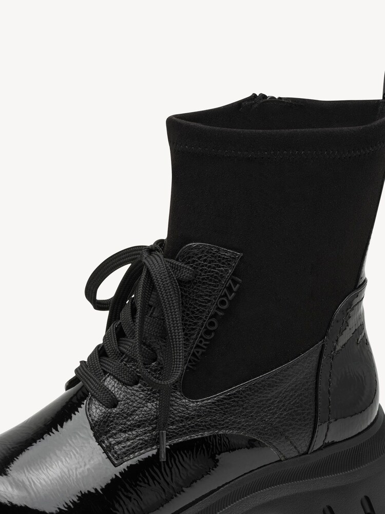 Marco Tozzi, Bootie - black BLACK PAT.COMB, image 5 of 6