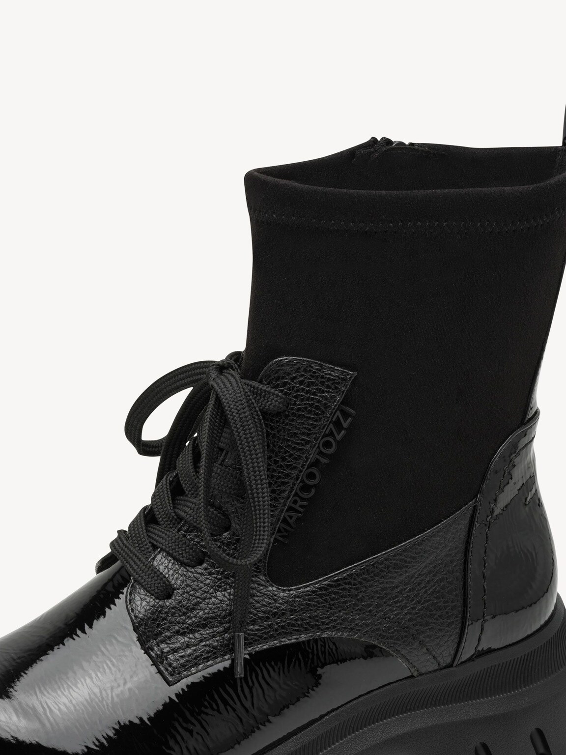 Marco Tozzi, Bootie - black BLACK PAT.COMB, image 5 of 6