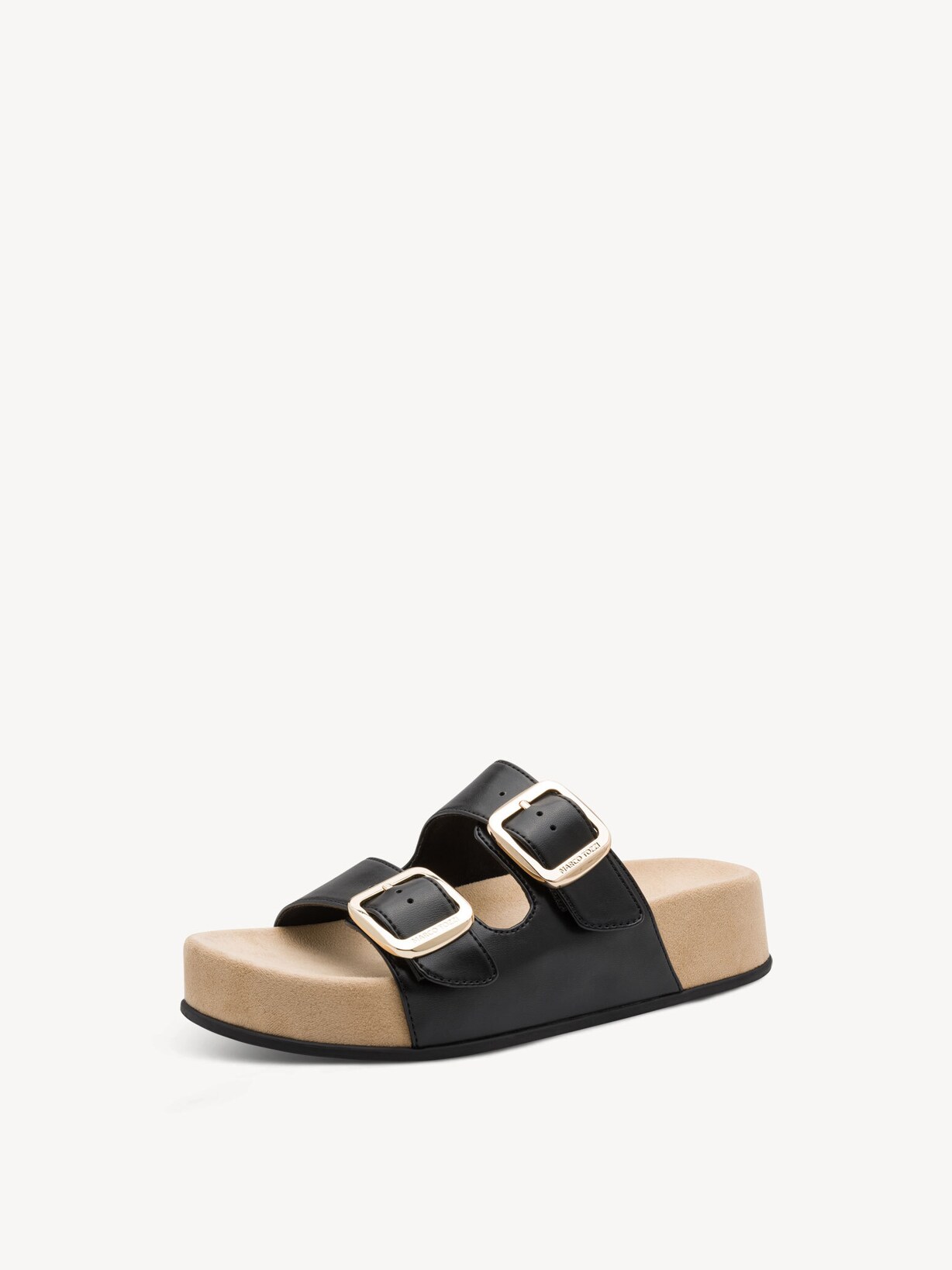Marco Tozzi, Pantolette - sort BLACK, billede 1 af 7