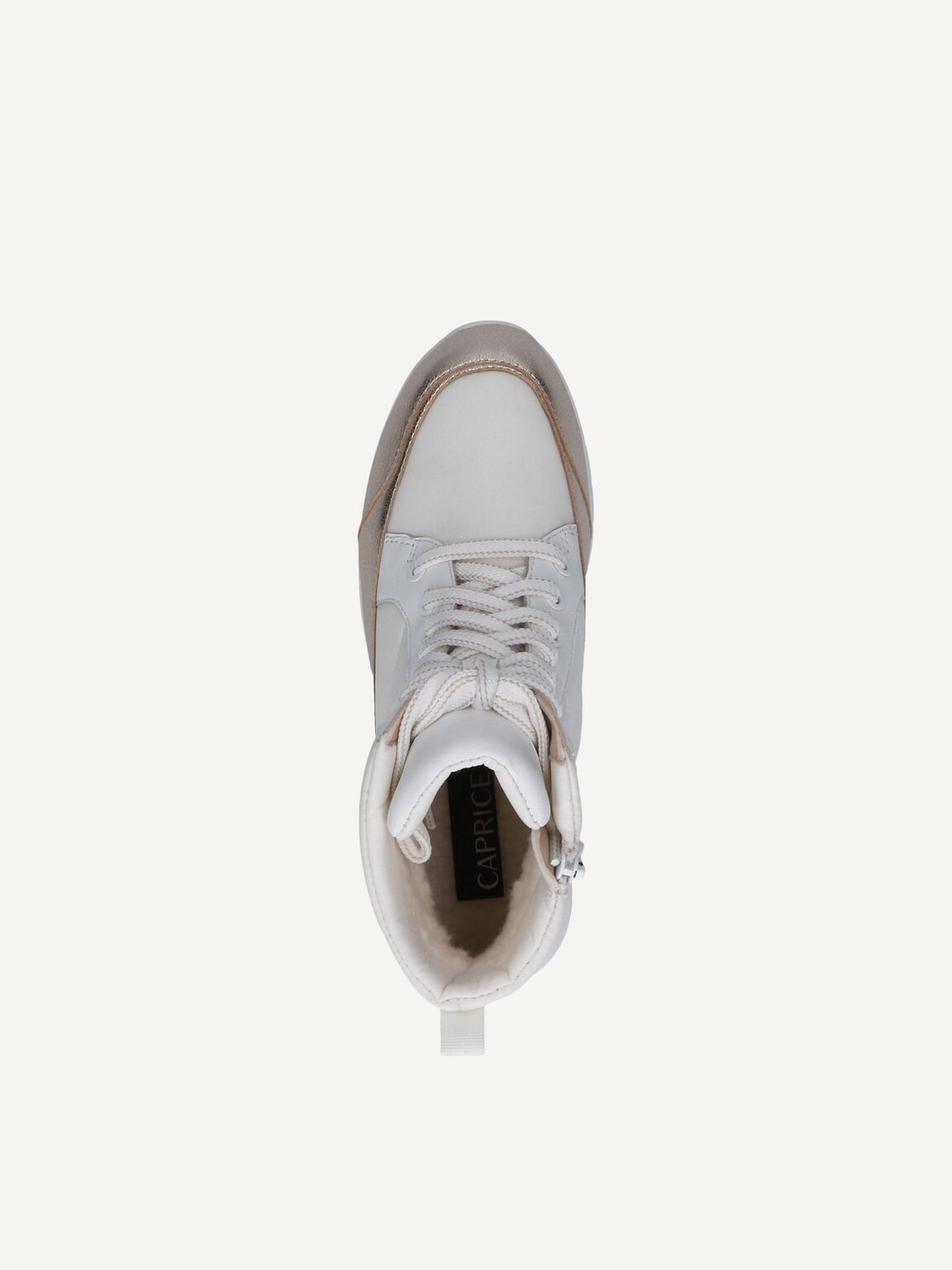 Caprice, Bootie - white warm lining WHITE COMB, image 5 of 5