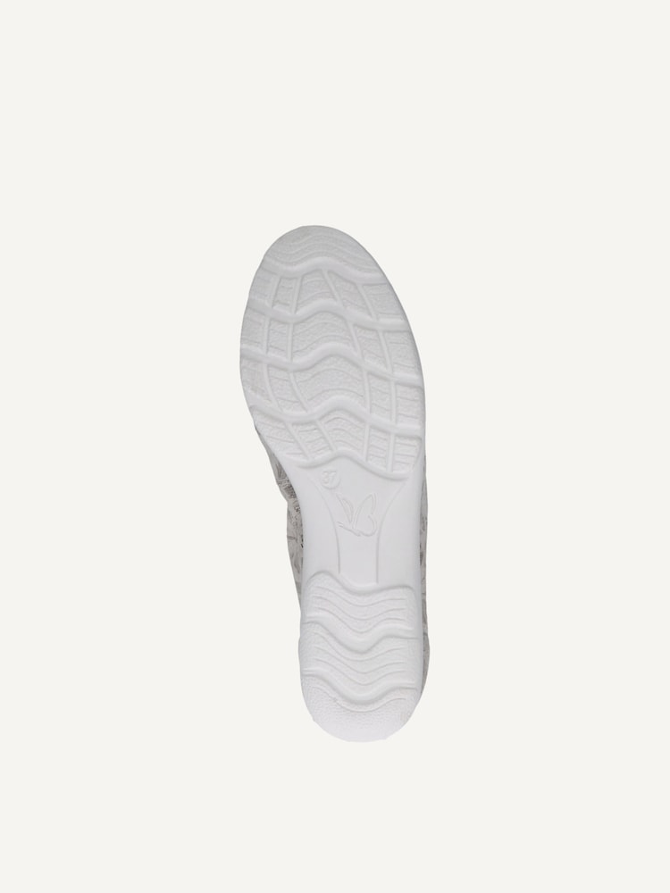 Caprice, Ballerine en cuir - blanc OFFWHITE/SILV., Image 5 of 5