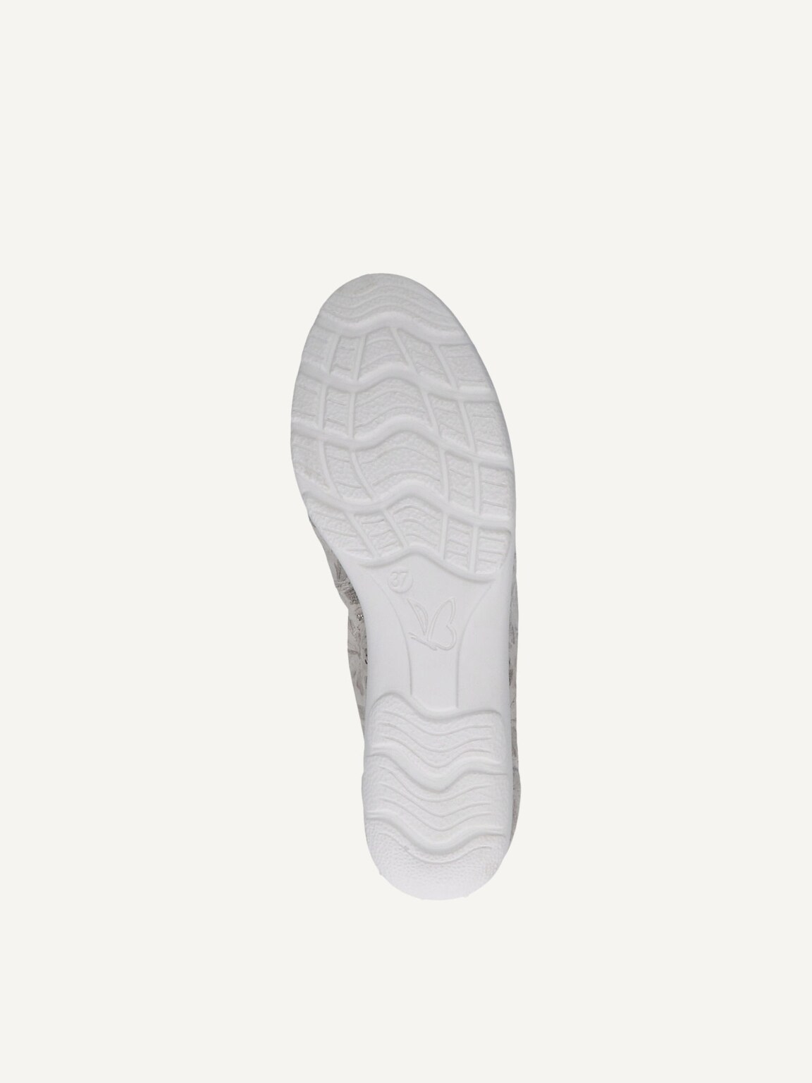 Caprice, Leather Ballerina - white OFFWHITE/SILV., image 4 of 5