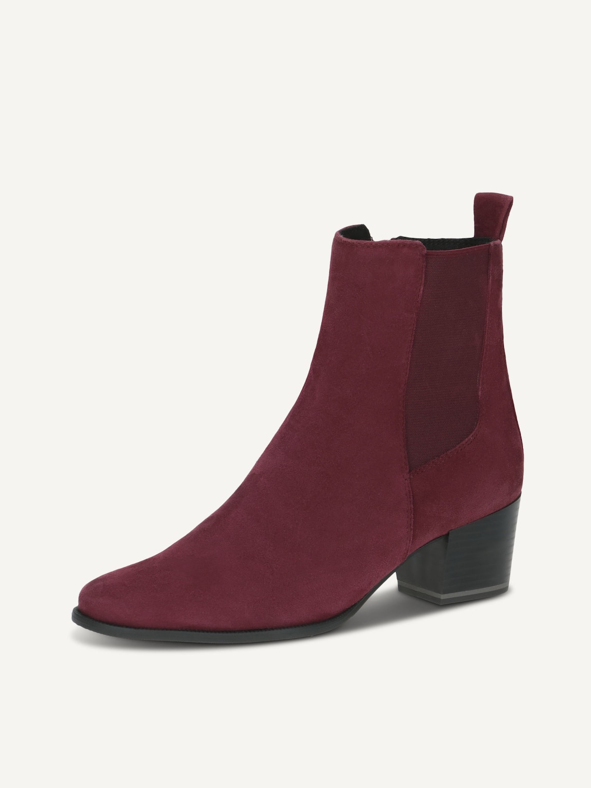 Caprice, Bootie - red BORDEAUX SUEDE, image 1 of 5
