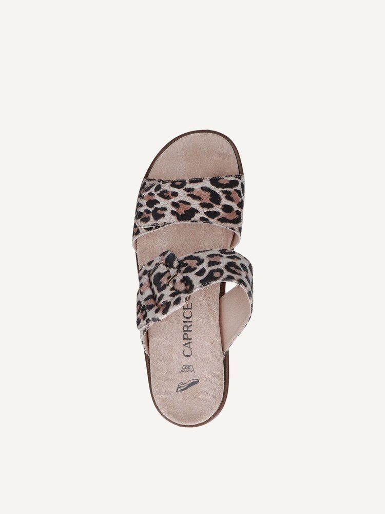 Caprice, Leather Mule - beige LEO, image 6 of 6