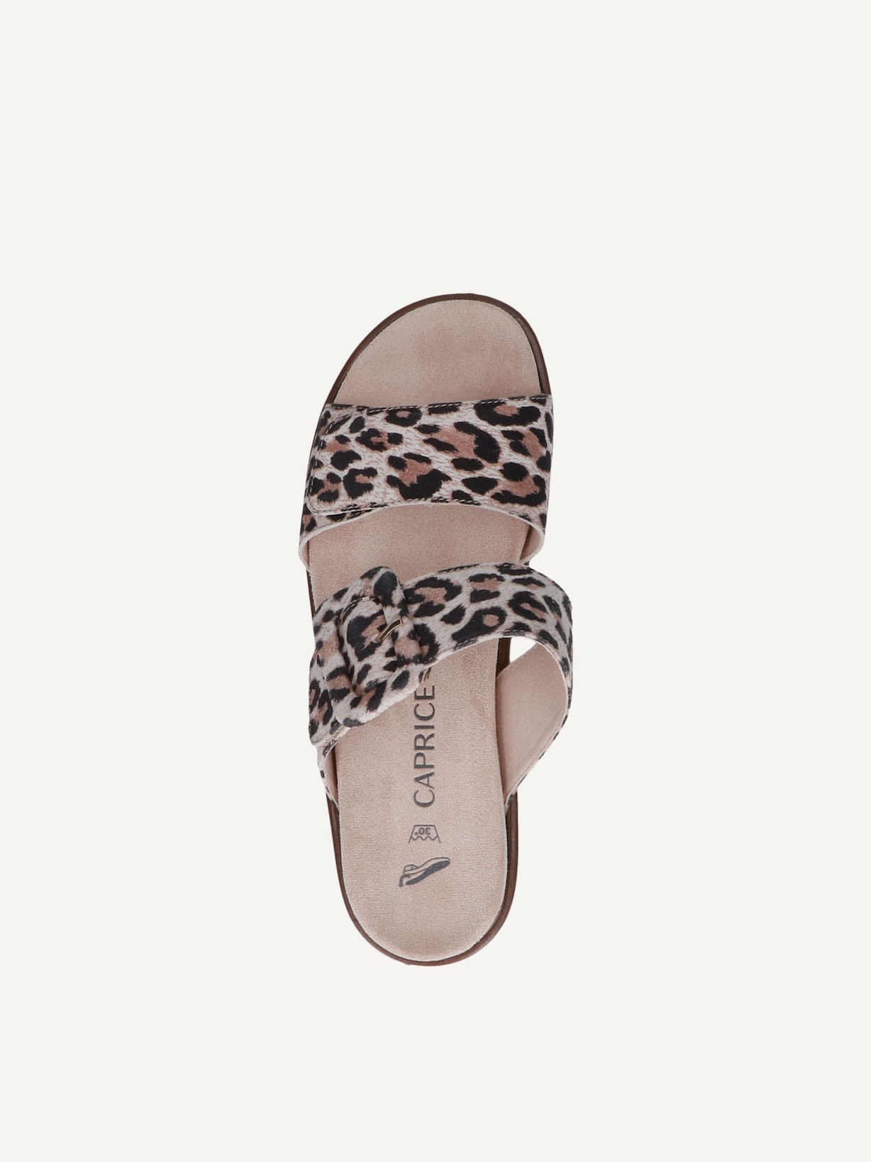 Caprice, Mule en cuir - beige LEO, image 5 sur 6