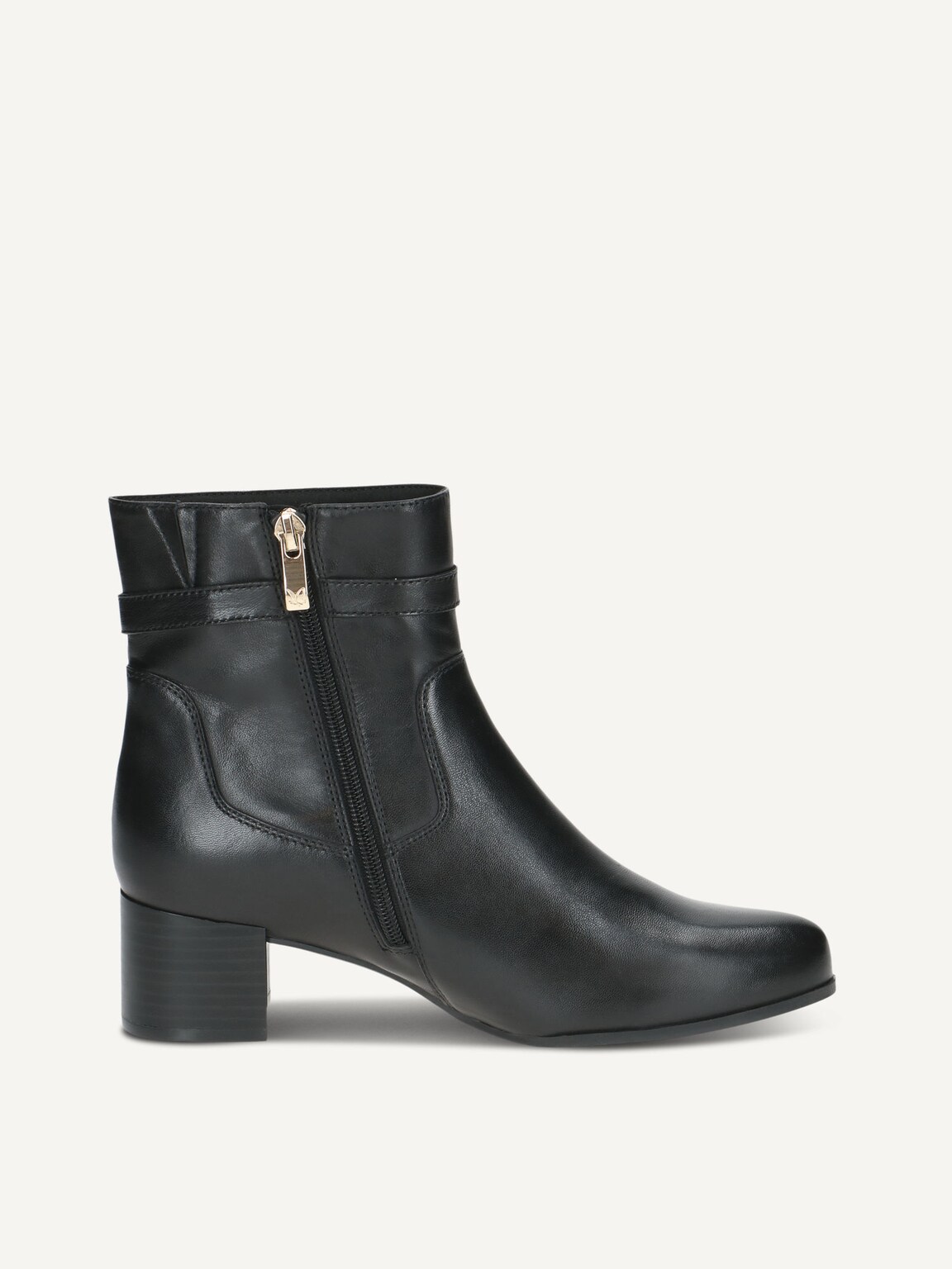 Caprice, Leather Bootie - black BLACK NAPPA, image 3 of 5
