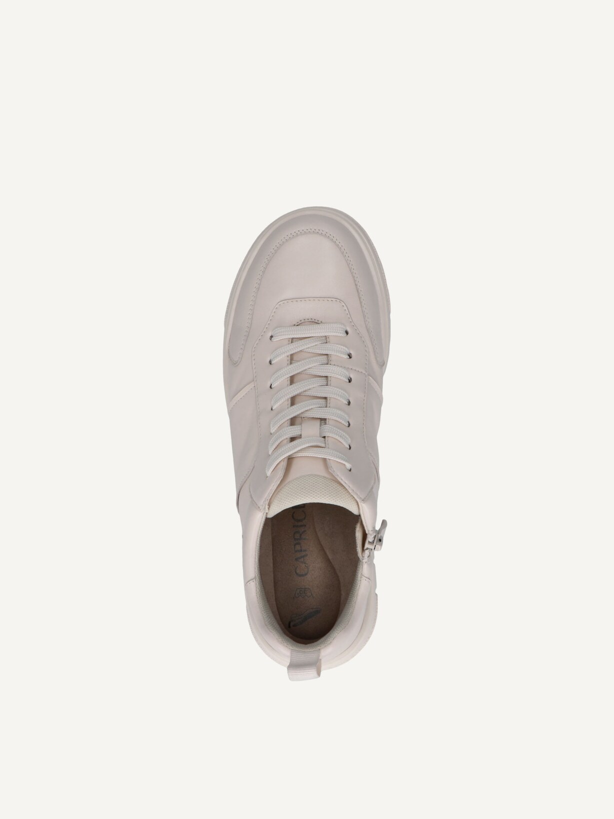 Caprice, Basket en cuir - blanc OFFWHITE NAPPA, image 4 sur 5