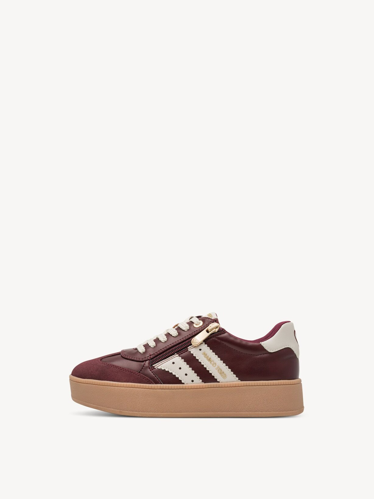 Marco Tozzi, Sneaker - rot BORDEAUX COMB, Bild 2 von 6