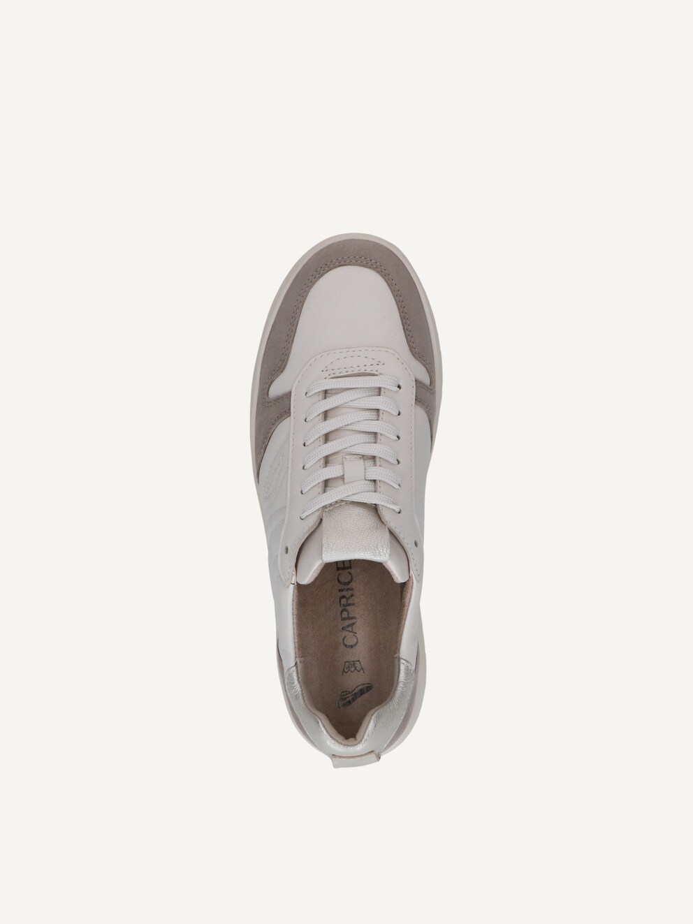 Caprice, Ledersneaker - weiß OFFWHITE COMB, Bild 5 von 6