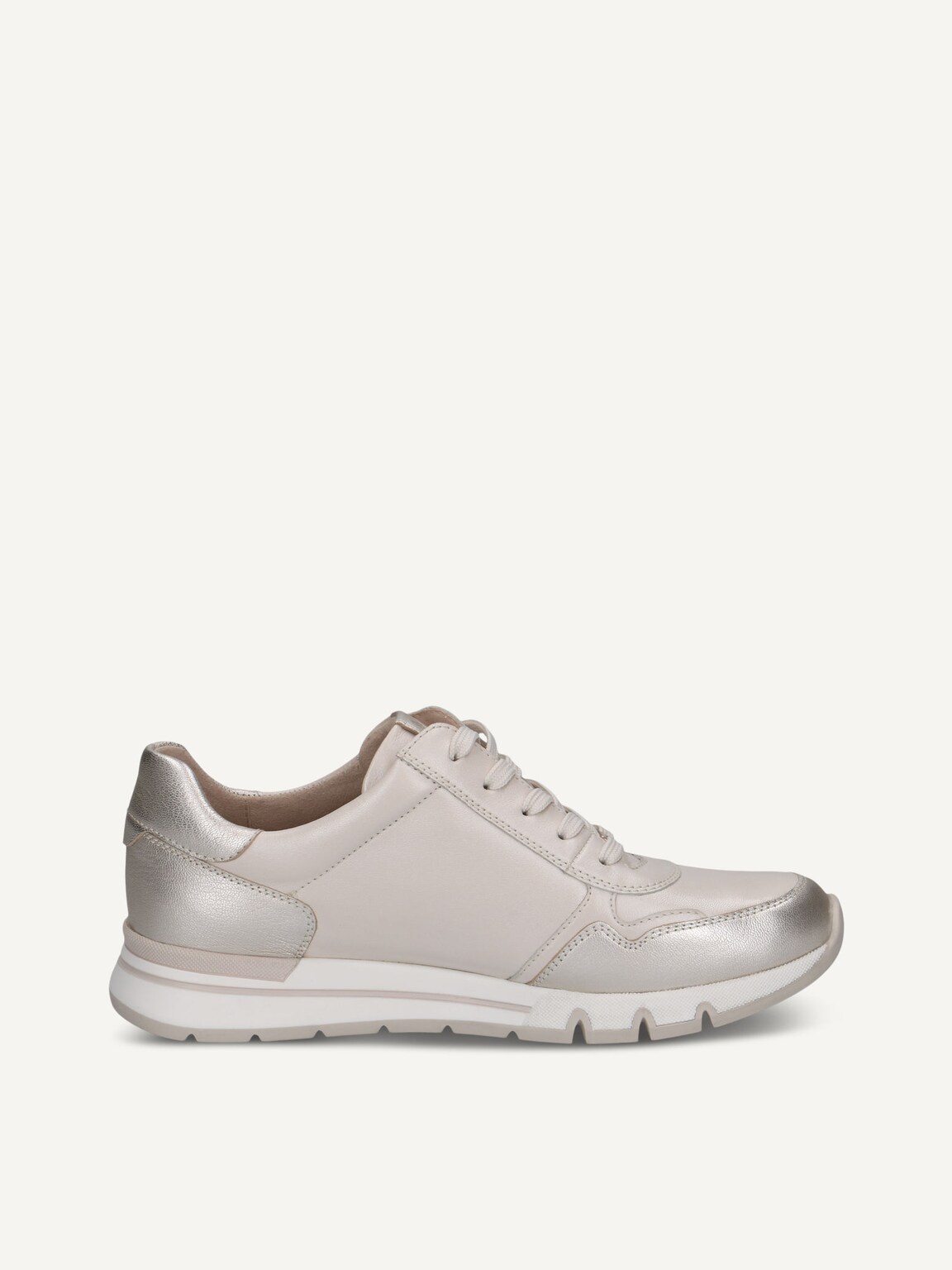 Caprice, Leather Sneaker - white OFFWHITE COMB, image 4 of 6